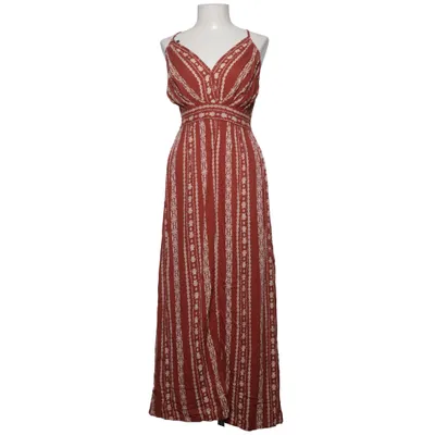 Långklänning (Brun, Vit) från Angie