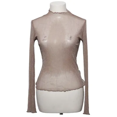 Haut (Marron) de NA-KD Fibre métallique, Polyamide