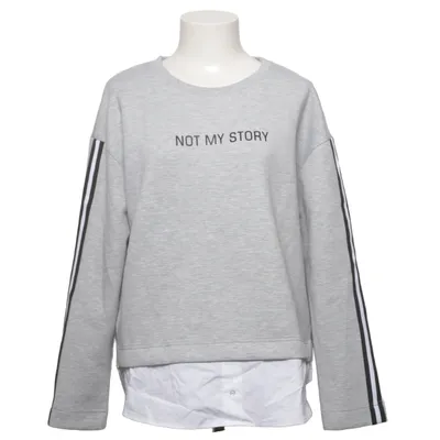 Sweatshirt (Gris, Blanc, Noir) de O'stin studio Coton, Élasthane, Polyester, Viscose