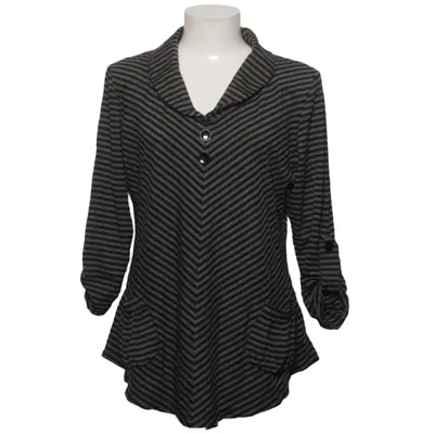 Tunika (Grå, Svart) från New Jersey Elastan, Viskos