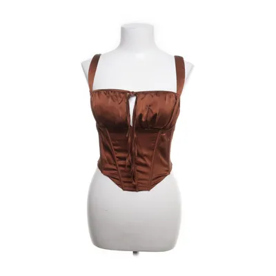 Corset (Brown) Cotton, Polyester