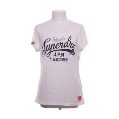 T-shirt (Hvid) fra Superdry Vintage Bomuld, Polyester