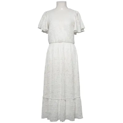 Maxi dress (White) from Mohito Elastane, Polyester