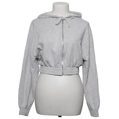 Hoodie (Gray) from Gina Tricot Cotton, Polyester