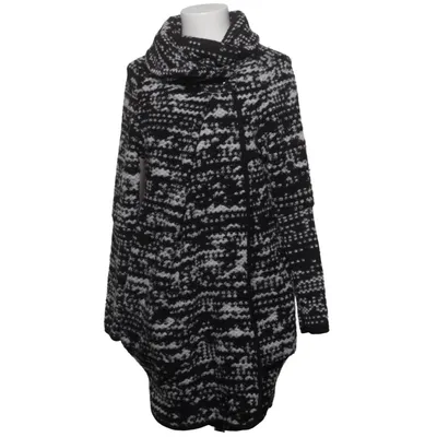 Cardigan (Sort, Hvid) fra Pronto Moda Polyester, Uld