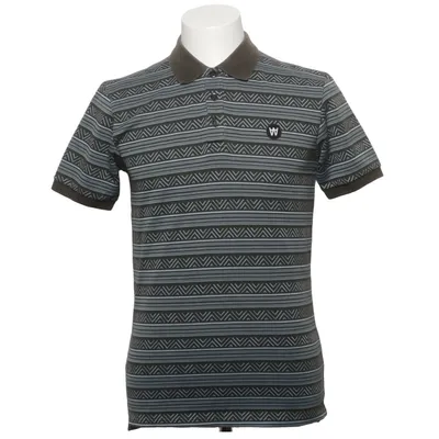 Poloshirt (Blauw, Grijs) van Wood Wood Katoen, Polyester
