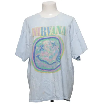 T-shirt (Blauw, Meerkleurig) van Nirvana