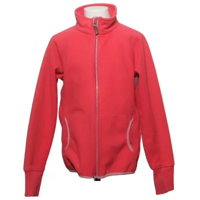 Fleecejakke (Pink, Sort) fra Polarn O. Pyret Polyester