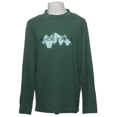 Långärmad t-shirt (Storsola Printed Junior) från Neomondo Ekologisk bomull, Återvunnen polyester