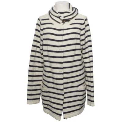Cardigan (Wit, Blauw) van Lands' End Wol