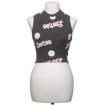 Crop Top (Grau, Pink, Weiß) von Wildfox Elasthan, Polyester, Viskose