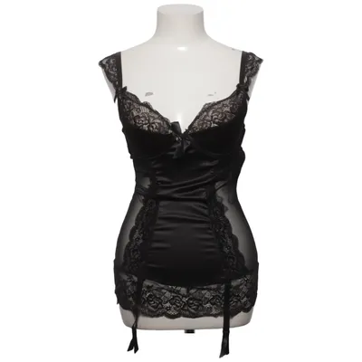 Negligé (Sort) fra Lovehoney Bomuld, Elastan, Polyamid, Polyester