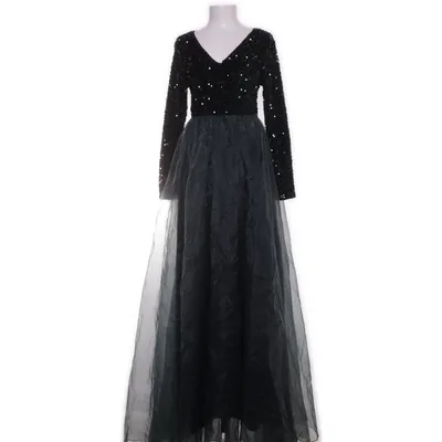 Aftonklänning (Grön) från Faeriesty Elastan, Polyester