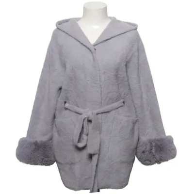 Veste (Gris) de Garoff Angora, Polyester, Viscose, Laine
