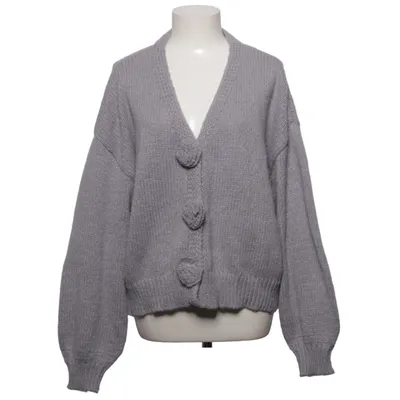 Cardigan (Gray) from Pieces Recycled polyester