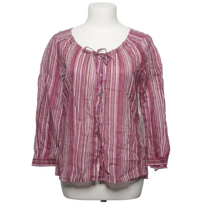 Blus (Lila, Brun, Vit) från New Man Bomull