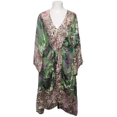 Kaftan (Green, Purple, Multicolored) from Tone Barker Silk Silk, Viscose