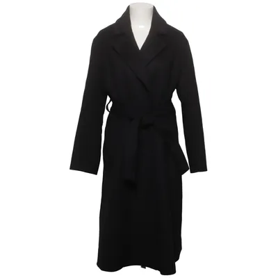 Mantel (Schwarz) von Never Denim Kaschmir, Polyester, Wolle