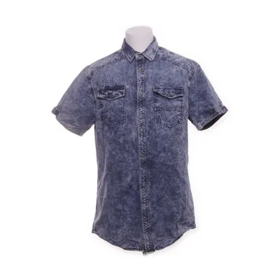 Short sleeve shirt (Blue) from Tom Tompson Cotton