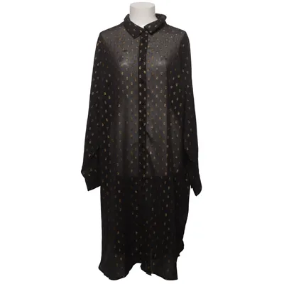 Blus (Svart, Guldfärgad) från XLNT by KappAhl Metallfiber, Polyester