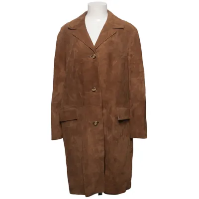 Leather coat (Brown)
