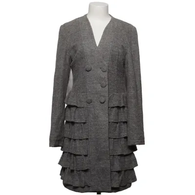 Frakke (Grå) fra Yaya Sophisticated Polyester, Viscose, Uld