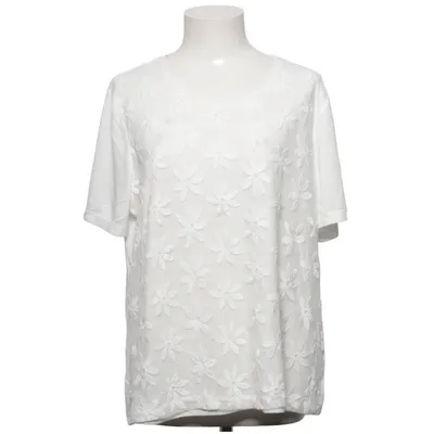 Haut (Blanc) de Gabriella K. Coton, Polyamide, Polyester, Viscose