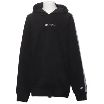 Hoodie (Black) from Champion Cotton, Elastane, Polyester