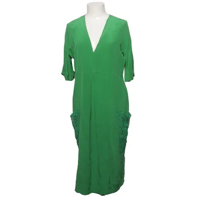 Dress (Green) from Twin Set Simona Barbieri Cotton, Silk
