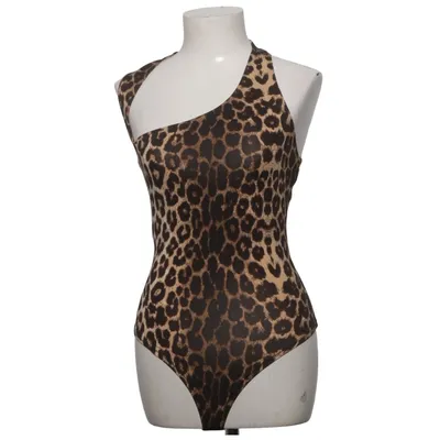 Romper (Bruin, Zwart) van Drôle de Copine Elastaan, Polyester, Viscose