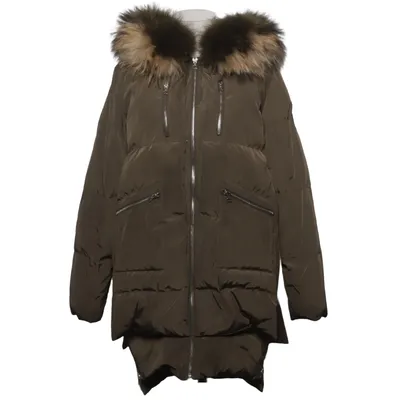 Dunfrakke (Grøn) fra Levinsky Dun, Fjer, Polyester
