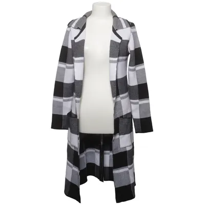 Cardigan (Sort, Hvid) fra Chiara Akryl