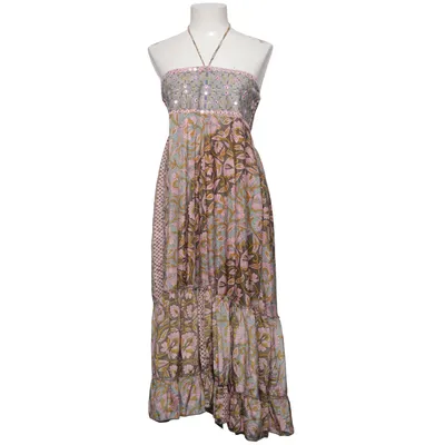 Halterneck dress (Pink, Multicolored) from JOT Silk