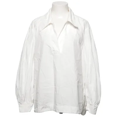 Bluse (Hvid) fra H&M Trend Bomuld