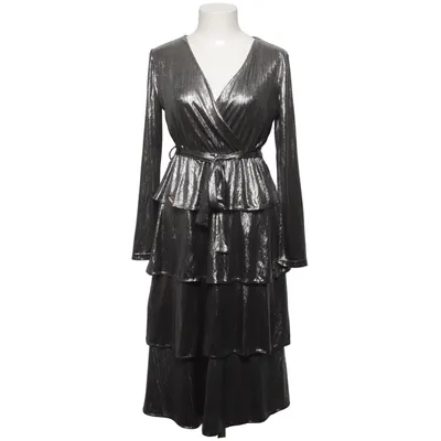 Cocktailklänning (Silverfärgad) från Treasure Island Elastan, Polyester