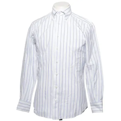 Shirt (Blauw, Wit) van Shirtonomy Katoen