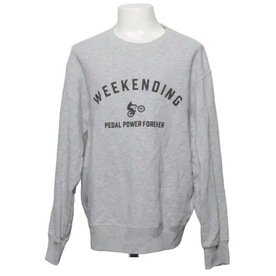 Sweatshirt (Grijs) van Uniqlo Kids Katoen, Elastaan, Polyester