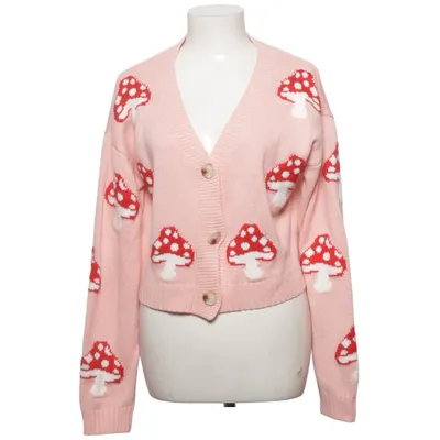 Cardigan (Roze, Rood, Wit) van Shein Acryl