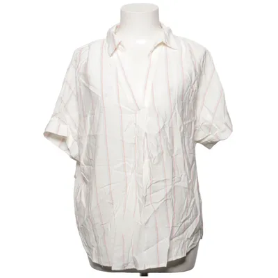 Chemise à manches courtes (Blanc, Rose, Bleu) de Et Vous Polyamide, Viscose