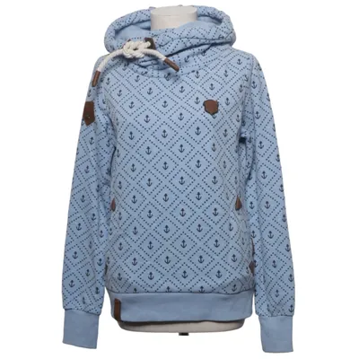 Hoodie (Blue) from Naketano Cotton, Polyester