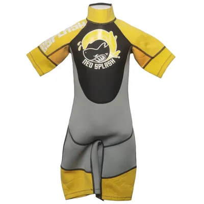 Combinaison de plongée (Gris, Jaune, Noir) Polyester