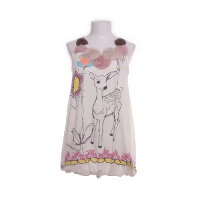 Klänning (Vit, Flerfärgad) från Yumi Polyester