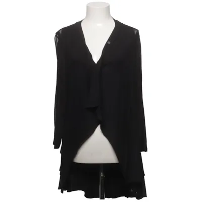 Cardigan (Zwart) van Wearhouse Elastaan, Viscose