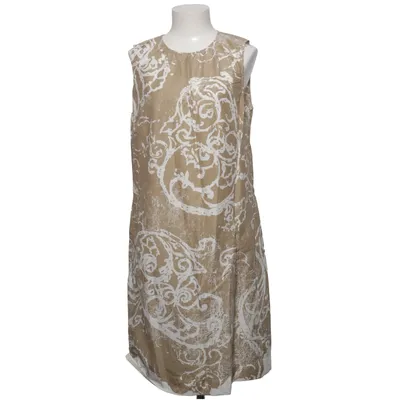 Robe (Beige, Blanc) de Piazza Sempione Coton, Élasthane, Polyamide