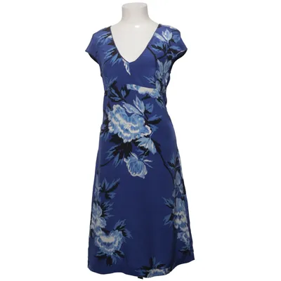 Robe (Bleu, Blanc, Noir) de Zilch Soie
