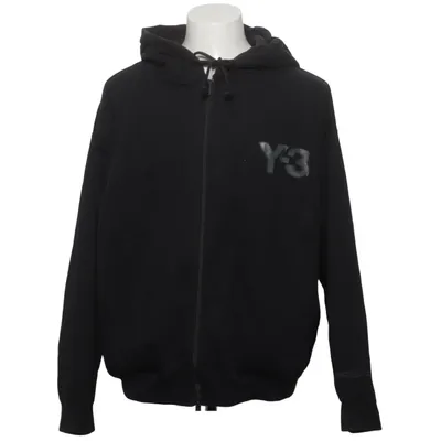 Hoodie (Black) from Y-3 Cotton, Elastane, Recycled polyester
