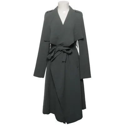 Trench coat (Green) from Object Polyester