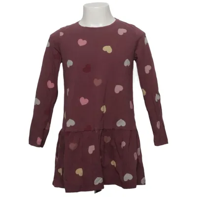 Dress (Purple, Multicolored) from Lindex Kids Cotton