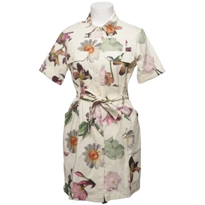 Blousejurk (Beige, Meerkleurig) van Desigual Katoen, Elastaan