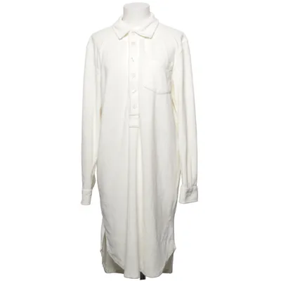 Kleid (Weiß) von Nikben Baumwolle, Polyester